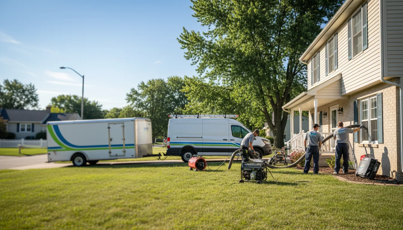 Flooded Basement Restoration And Cleanup With Repair in Wadena, IA near me